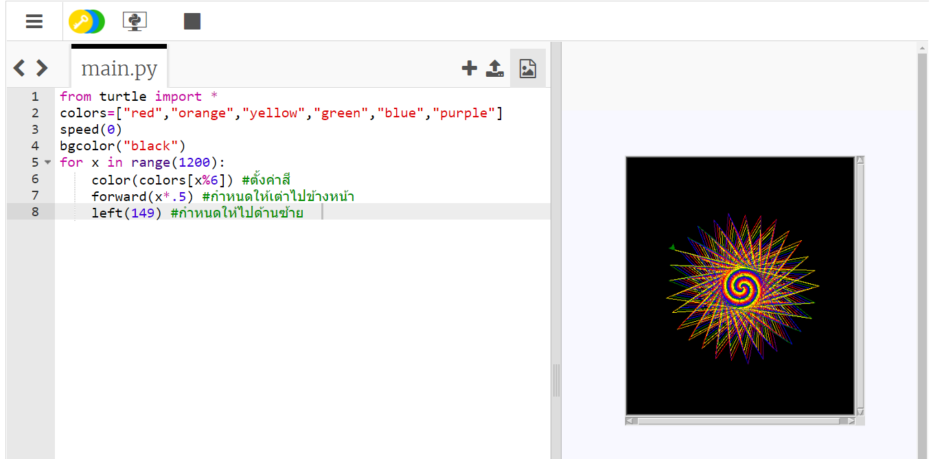 CodeKids สอนทำงานศิลปะ Hypnotic Spiral Pattern ด้วย Python แบบง่ายๆ ...